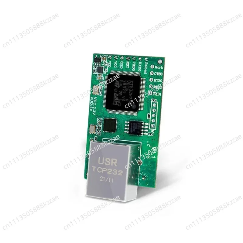 USR-TCP232-E2 Dual TTL ports Modbus RTU TCP serial to ethernet TCP/IP converter module