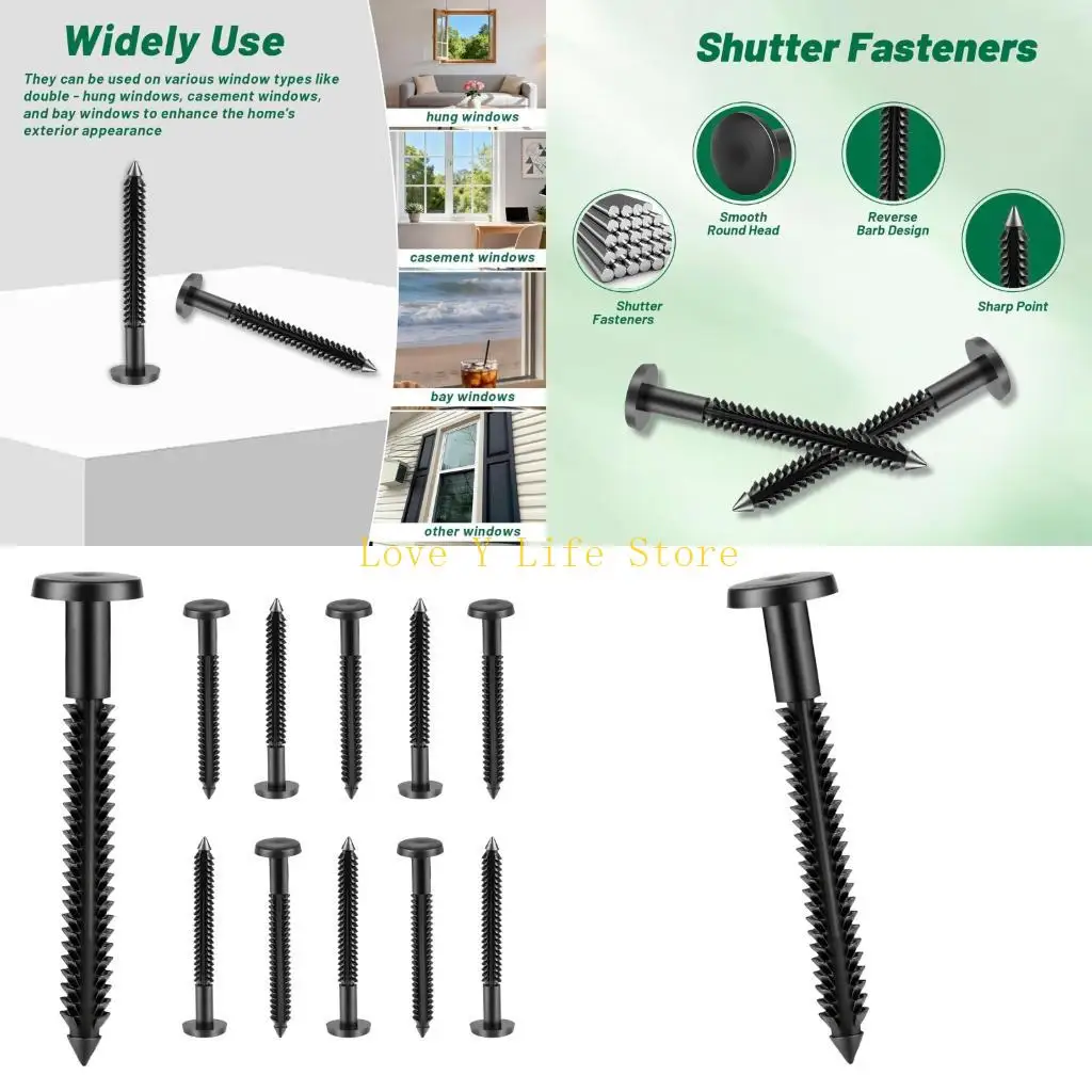 

L74C Шурупы с шипованной текстурой в упаковке, 50 шт., для повышения устойчивости при использовании на открытом воздухе