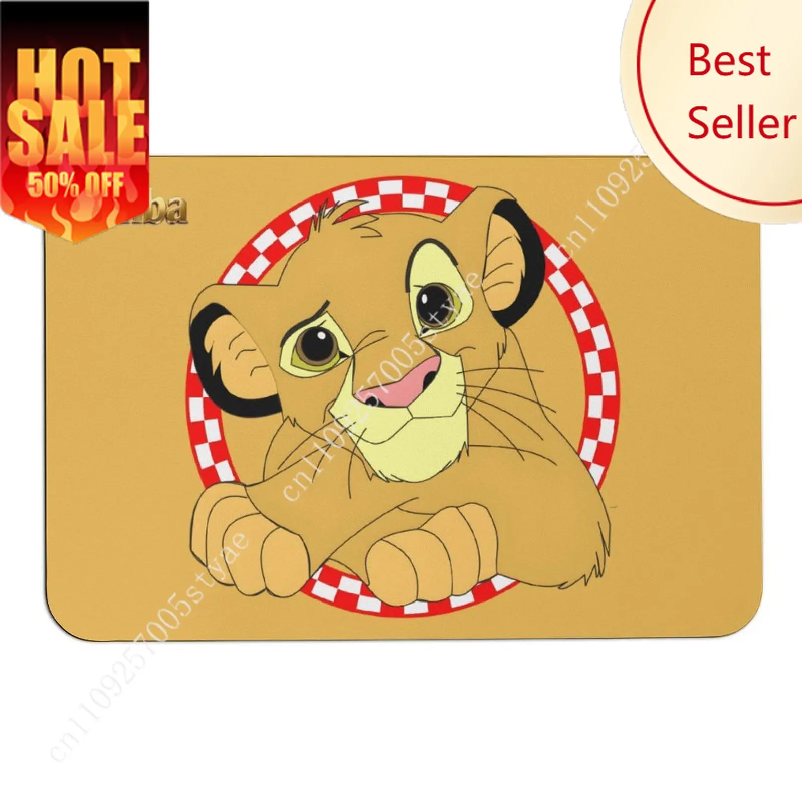 

Simba Doormat Disney Cartoon Rug Floor Mats Welcome Porch Home Holiday Party Decoration Carpet Gifts Custom Non Slip Rugs