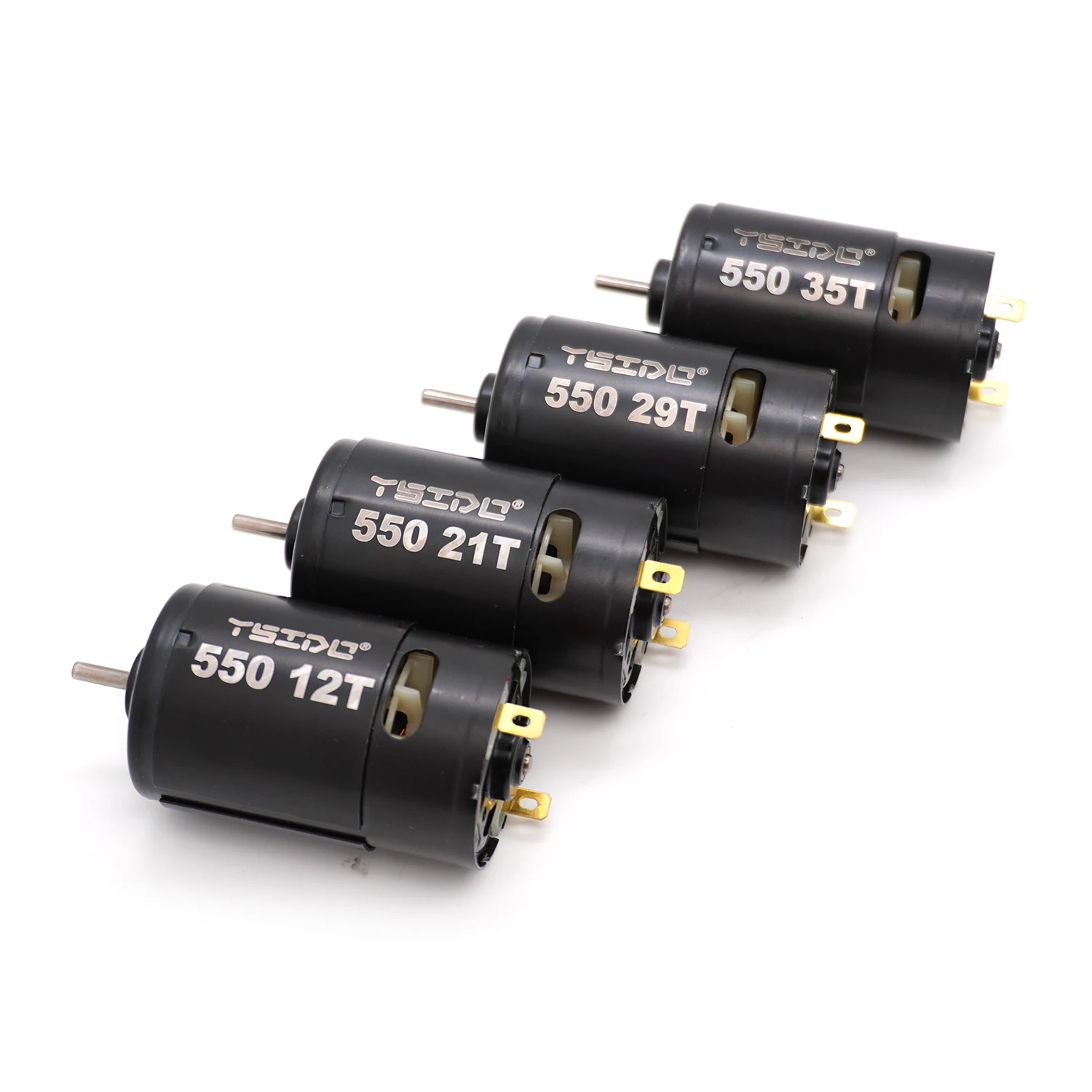 YSIDO RC 550 Brushed Motor 12T-35T for 1/10 RC Climbing Vehicle