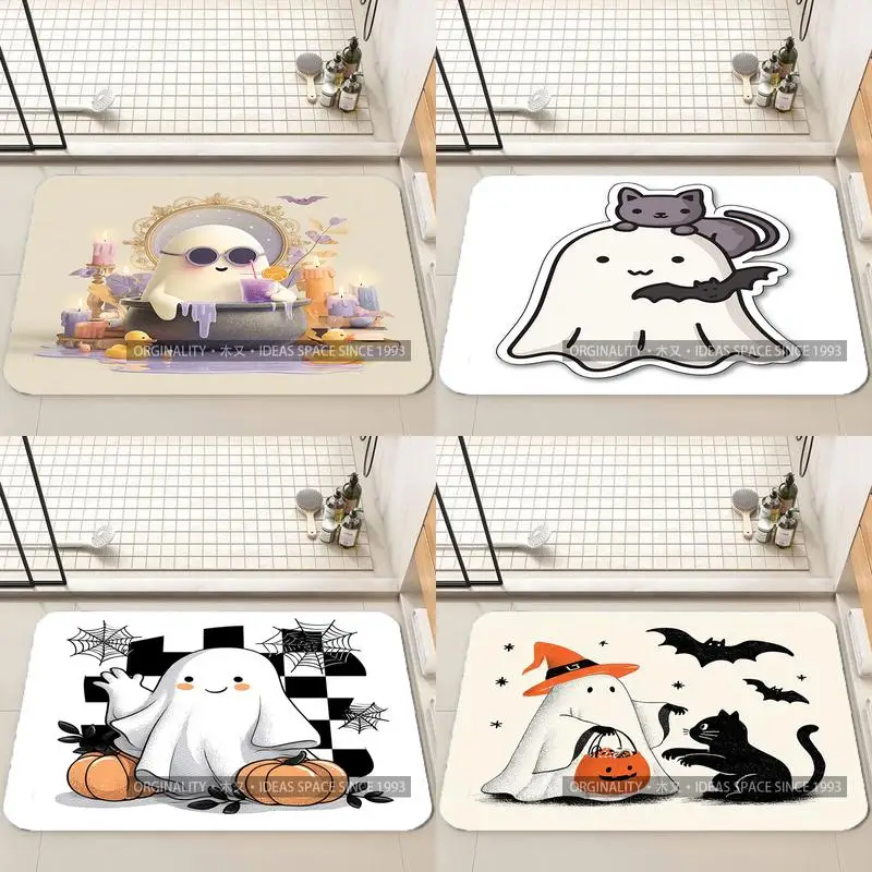 

Милый коврик для ванной с монстром, украшение для гостиной, домашний диван, нескользящий ковер, кабинет, спальня, татами, детский мягкий напольный коврик