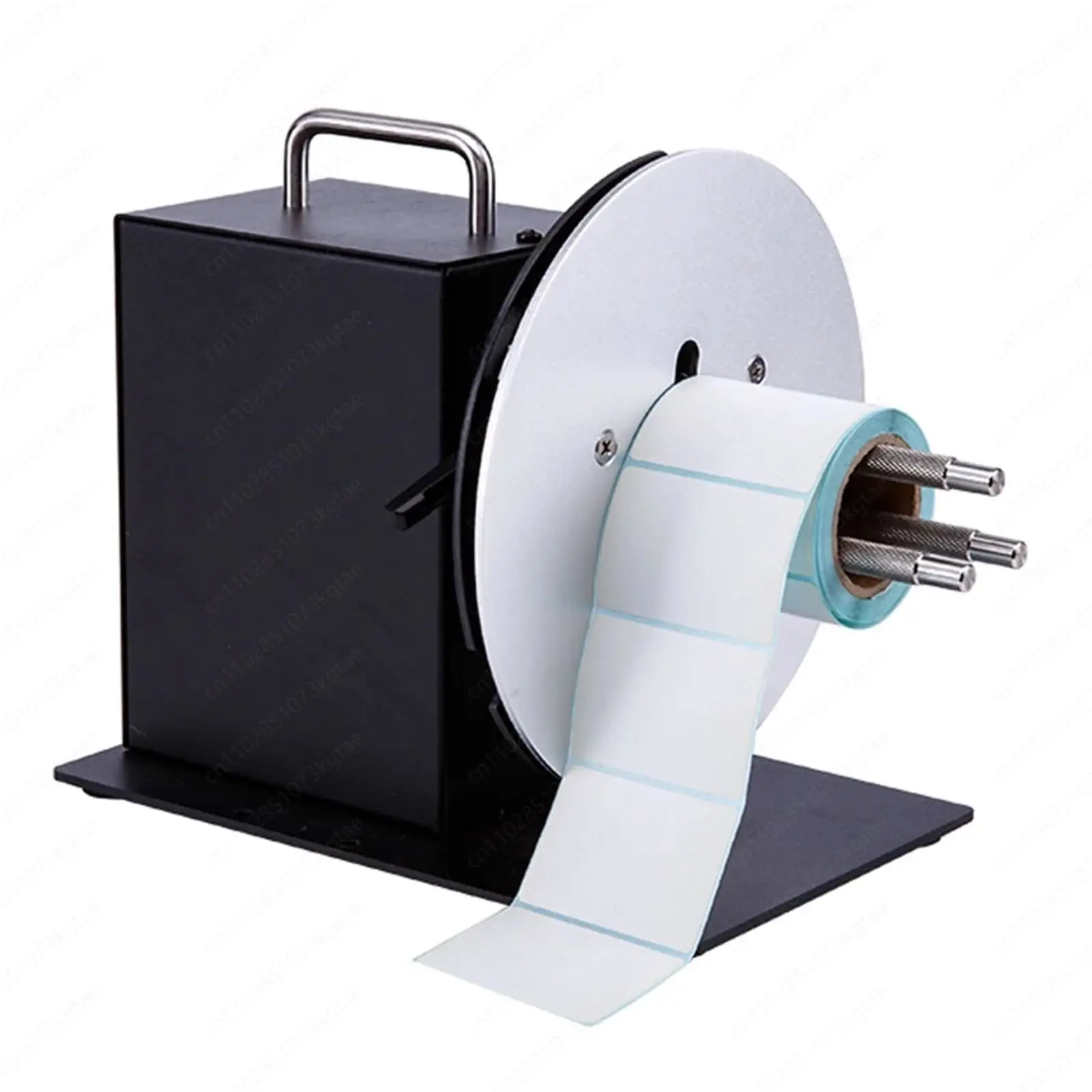 Logistics automatic rewinding two-way label machine