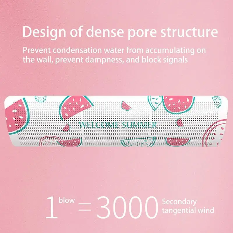 Retractable Air Conditioner Deflector Adjustable Anti Direct Blowing Windshield 270 Degree Free Rotation Air Deflector Outlet