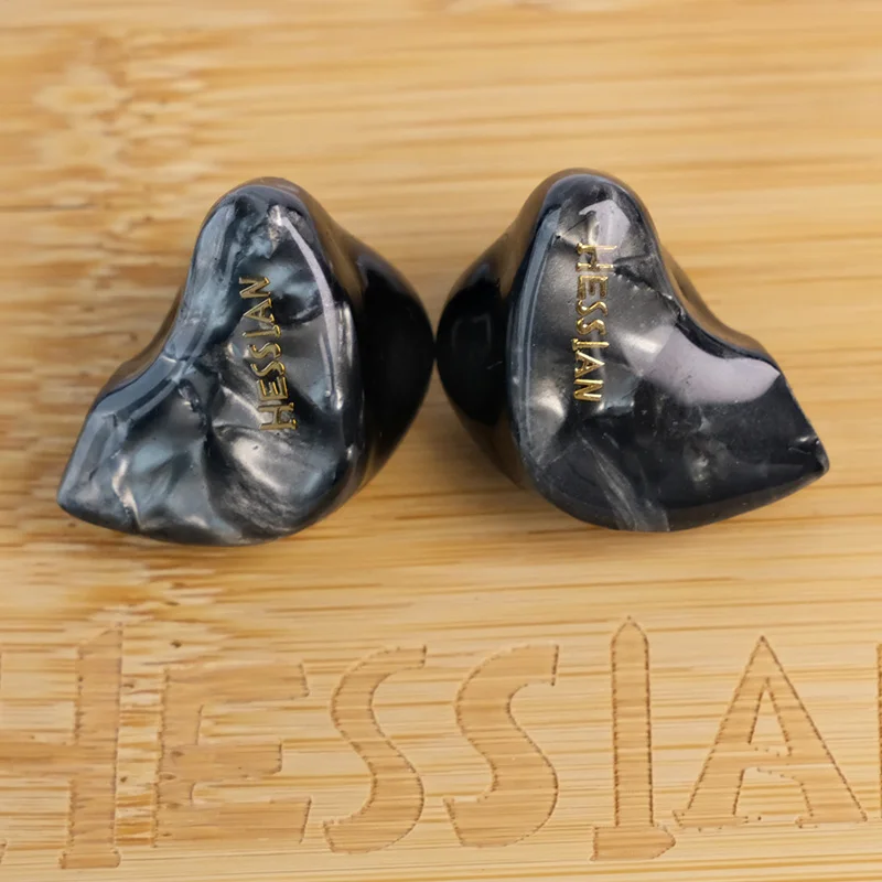 

Audione HESSIAN MN8 10mm PEK composite graphene + PU suspension diaphragm full-range dynamic unit monitoring in-ear headphones