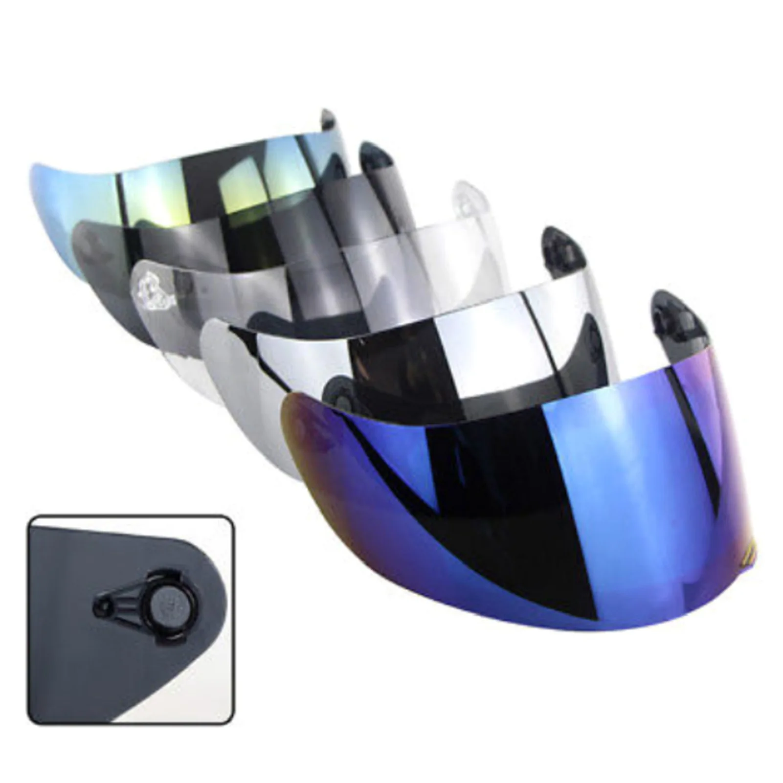 Motorcycle Wind Helmet Lens Visor Full Face Replacement for K3SV K5 Moto Helmet