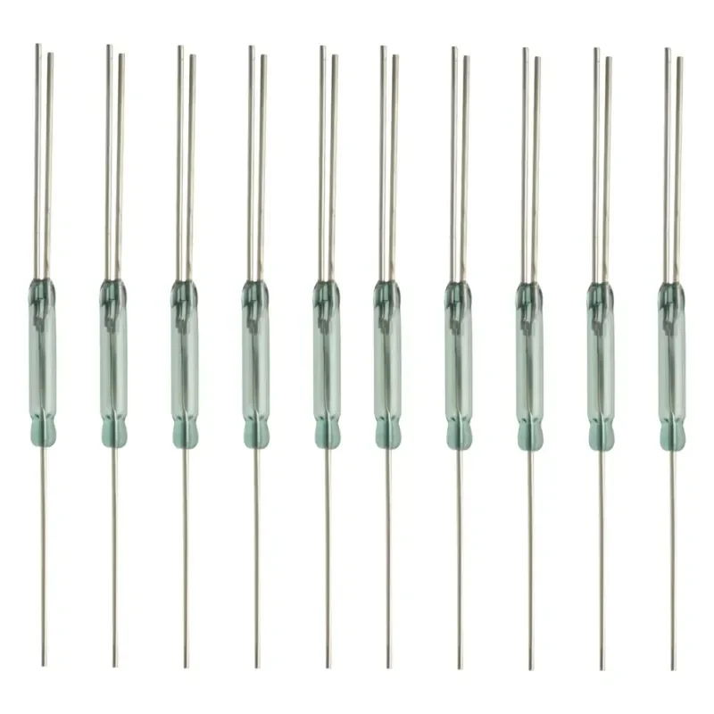 5PCS Reed Switch 3Pin Magnetic Switch 2.5*14mm Normally Open Normally Closed Conversion 2.5X14MM NO NC Conversion NEW