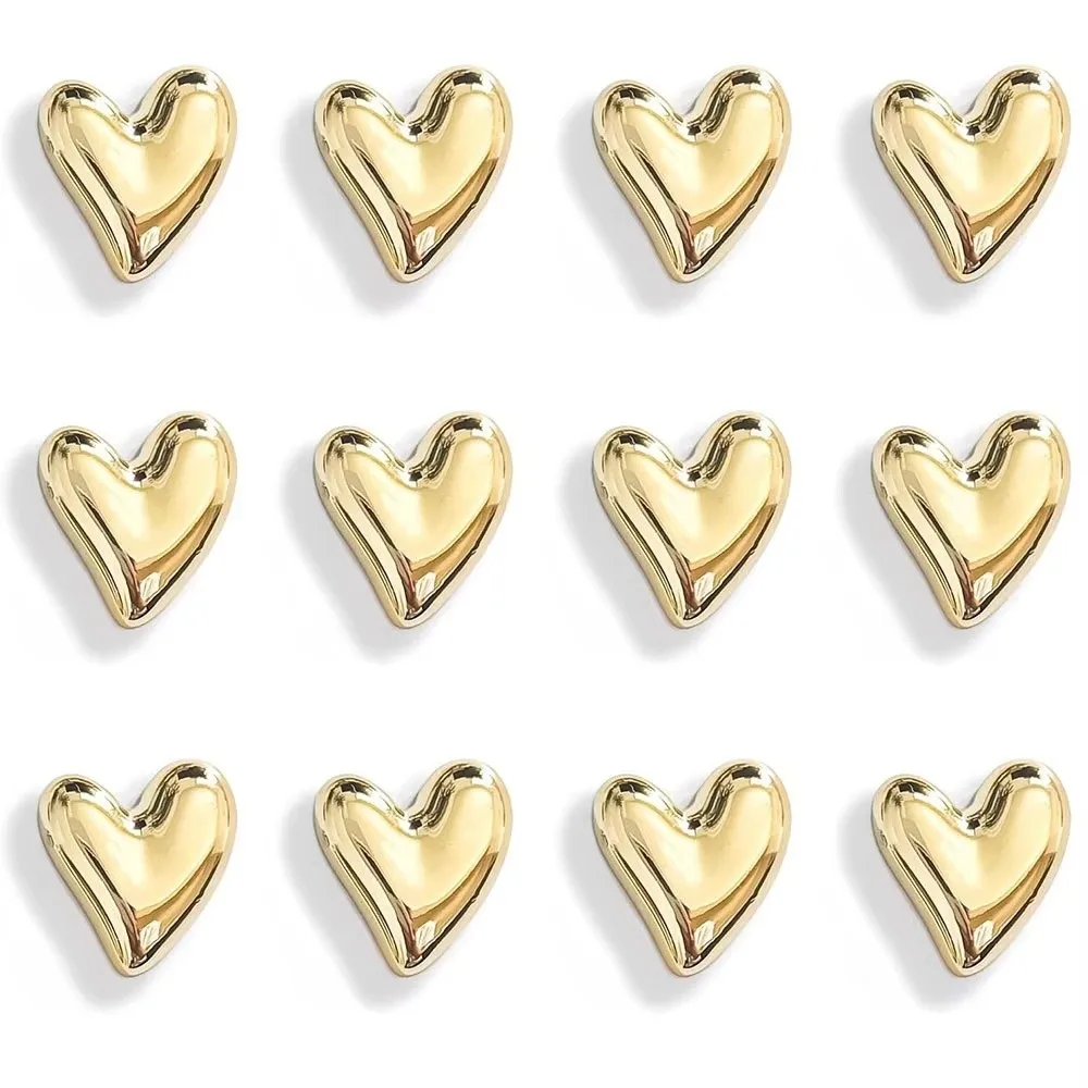 Heart-Shaped Fridge Magnets Magnetic Portable Home Decor Polarized Decoration Magnet Retro Fridge Magnets for Message Boards