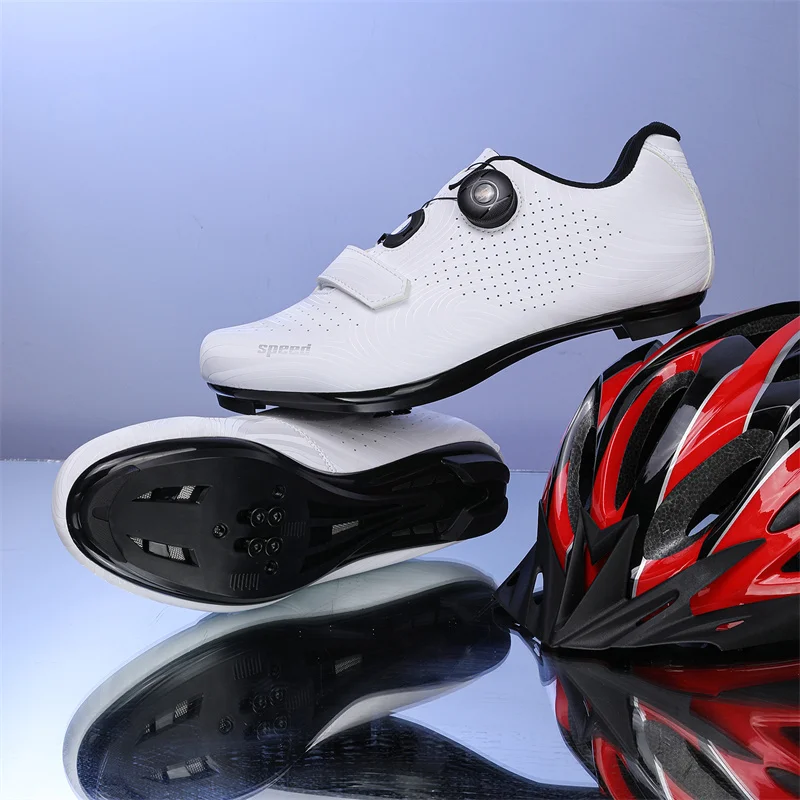 

Men's and Women's Mountain Bike Cycling Shoes, Outdoor Road Cycling Sports Shoes, SPD pedal Shoes, Breathable Cycling Shoes