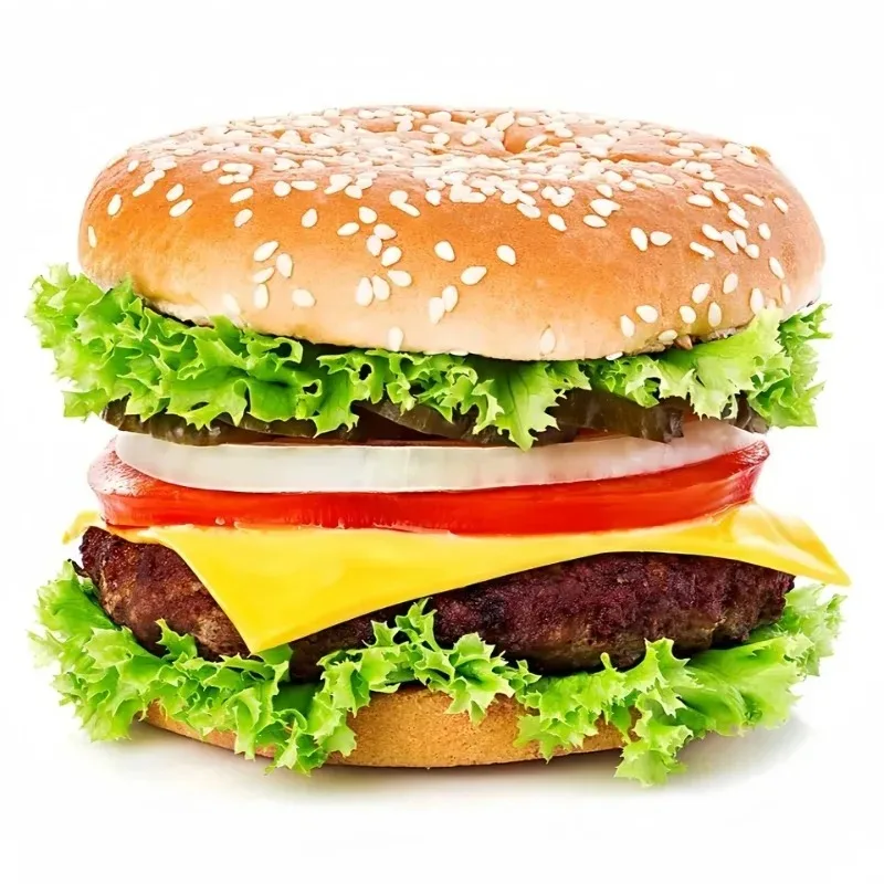 Tostadora eléctrica de doble capa para hamburguesas y bollos, horno para parrilla de pan en nueva condición con fácil operación, máquina para hornear hamburguesas de 220v, 2000W