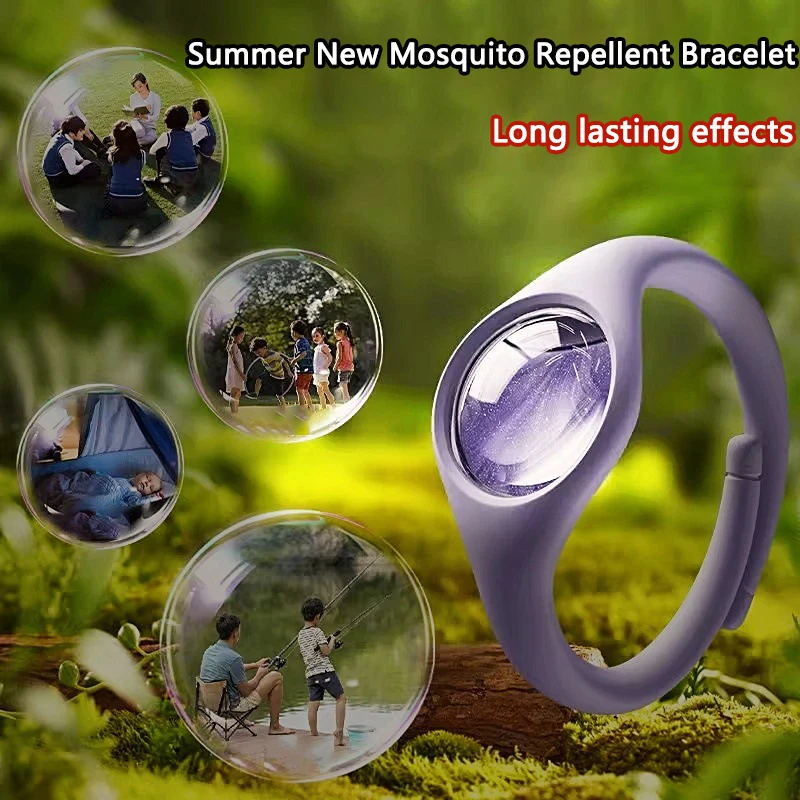 New Plant Essential Oil Anti-mosquito Bracelet Adult Students Children Babies Special Outdoor Anti-mosquito Bracelet