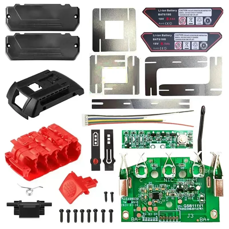 

N11R BAT618 18V Battery Plastic Case Case Forbosch 18V Li- Battery PCB Protection Board Forbosch 18V Li- Battery