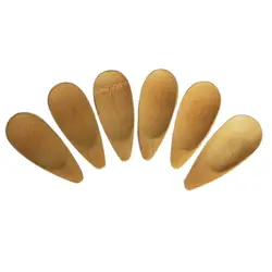 5pcs Creative Natural Bamboo Spoon Tea Scoops Mini Short Handle Tea Spoon