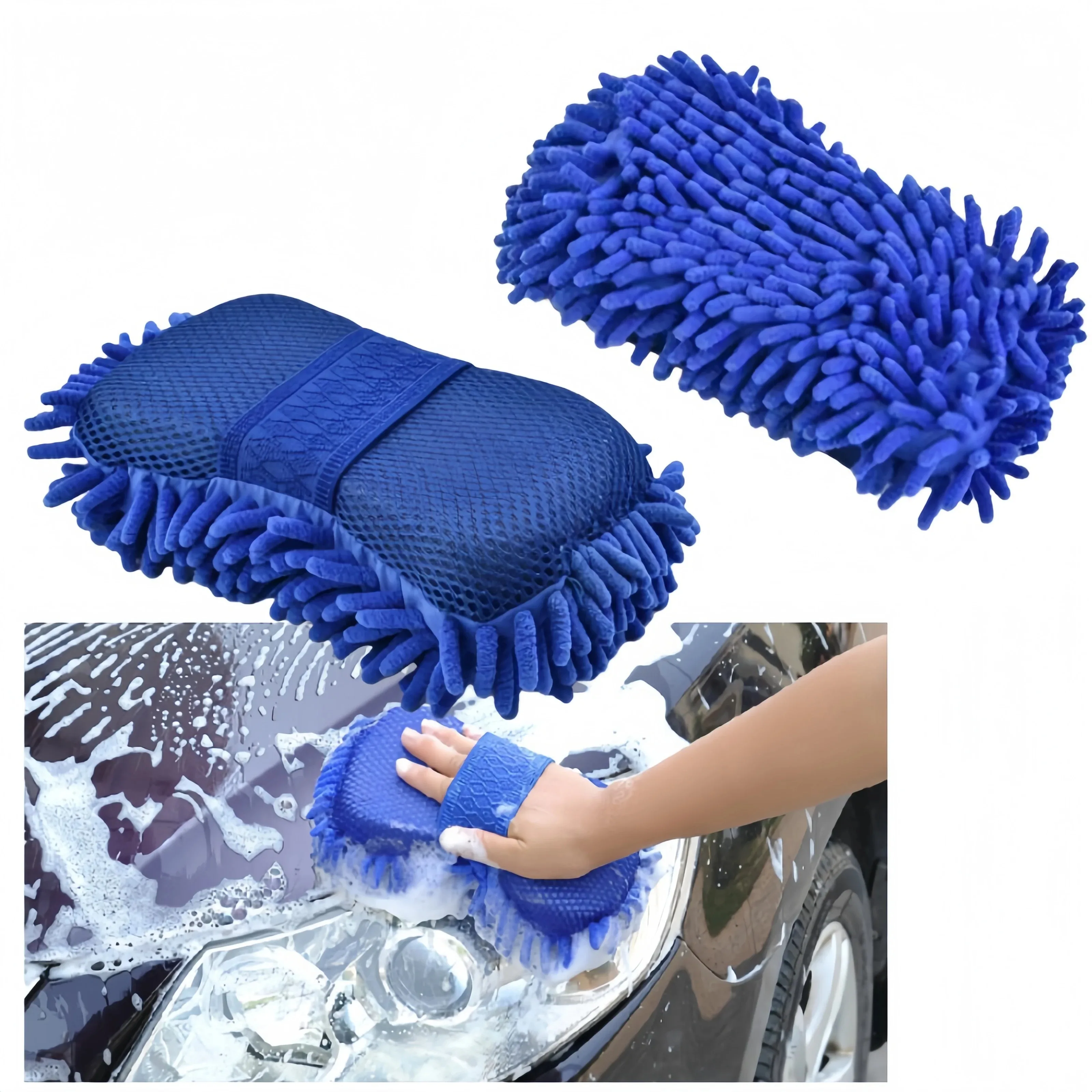 Esponja Extra Grande para Lavado de Autos, Bloque de Limpieza Absorbente de Alta Densidad, Herramienta para Detallado de Autos