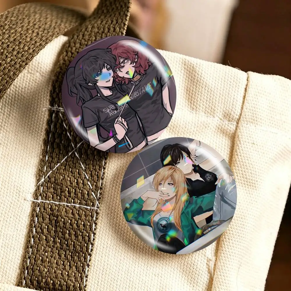 G-Game C-Class of 09  25 32 44 58 75mm Badges Personalized Round Brooches Pins Accessory Gift