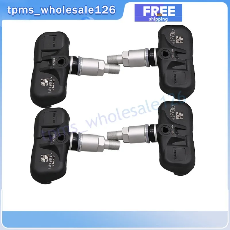 PMV-107J 42607-33021 TPMS Car Tire Pressure Sensor 4PCS 315MHZ For Toyota Camry Highlander Land Cruiser Rav-4 Lexus GS350 LX470