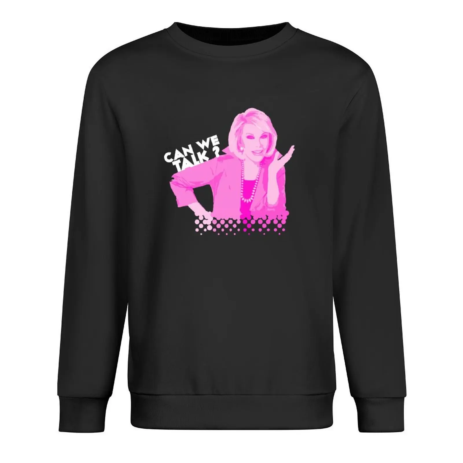 جوان ريفرز- هل نحدث؟ بلوفر رجالي شتوي جرافيك تي شيرت رجالي ملابس رجالية ملابس رجالي سويت شيرت