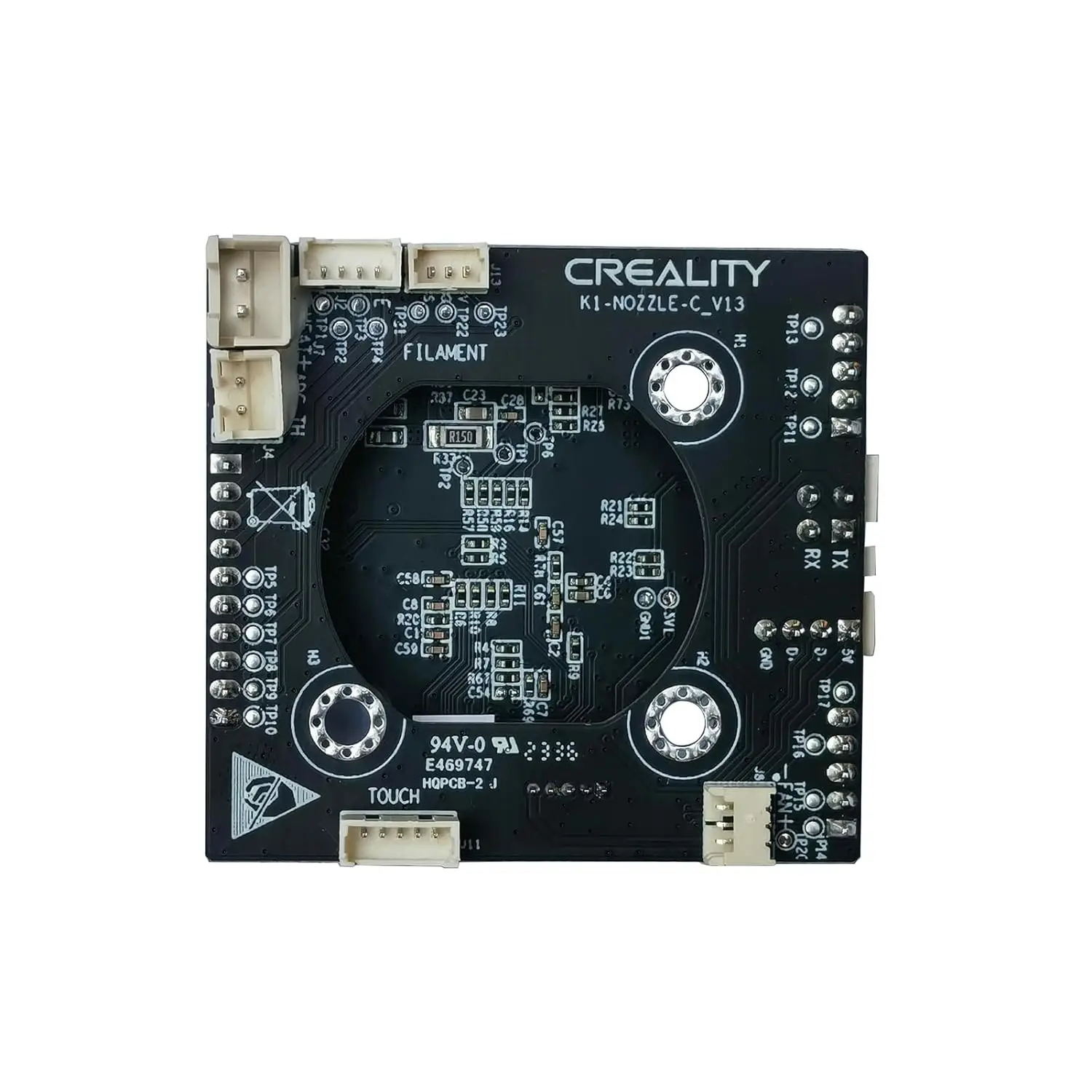 

Original PCBA_G_K1-MAX K1_T9_GD32F303CBT6 NOZZLE-C-V13 HQPCB-2 Adapter Board PCBA Breakout Module F Creality K1/MAX