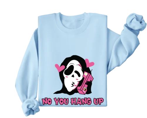 Polarshe No You Hang Up First Funny Ghostface, regalo de cumpleaños, lindo fantasma/sudadera