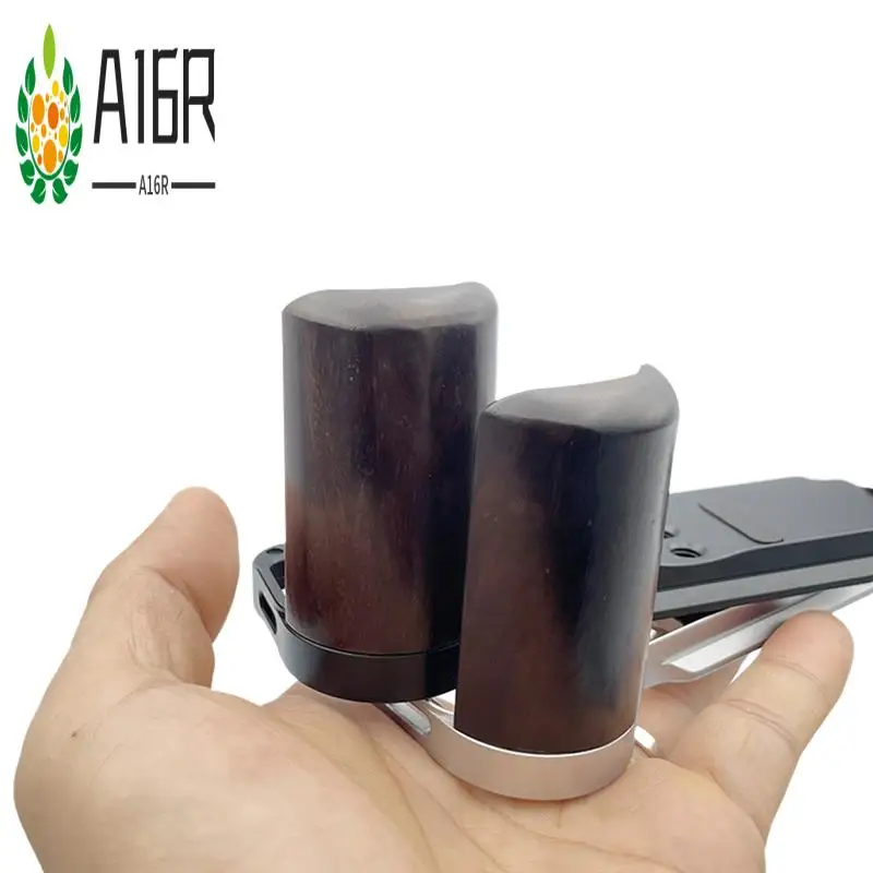 A16R-Hand Grip Quick Release Wooden Camera L Plate For Fujifilm Fuji X100VI Camera Grip Handle