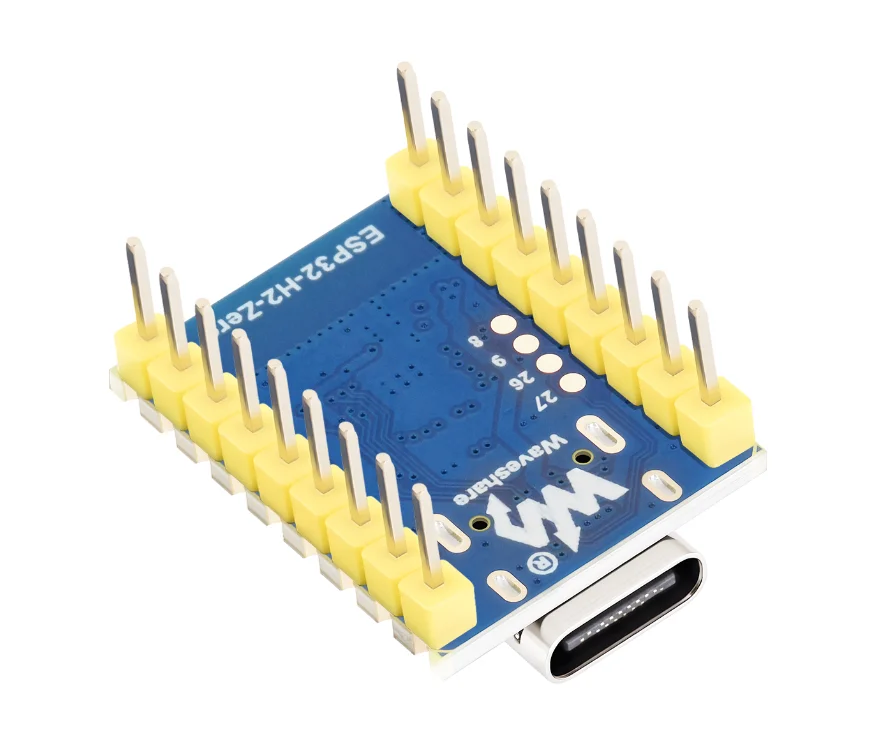 ESP32-H2-Zero RISC-V BLE 5 Zigbee Thread Dev Board، Type-C، 4MB Flash، IoT Mini Controller