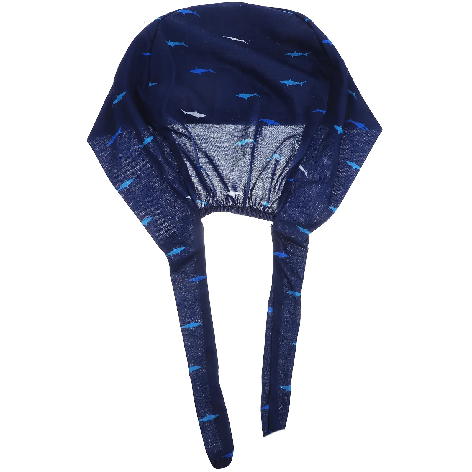 OP-Haube, bedruckt, Cartoon-Design, atmungsaktiv, schweißabsorbierend, Arzt- und Krankenschwestermütze für Männer und Frauen, Friseur, ergonomische Passform, Hai
