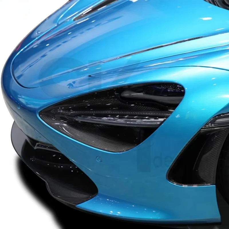 OEM Car Headlights Shade for ’McLaren 720s Spyder Headlight Frame in Forged Dry Carbon Fiber Lampshade