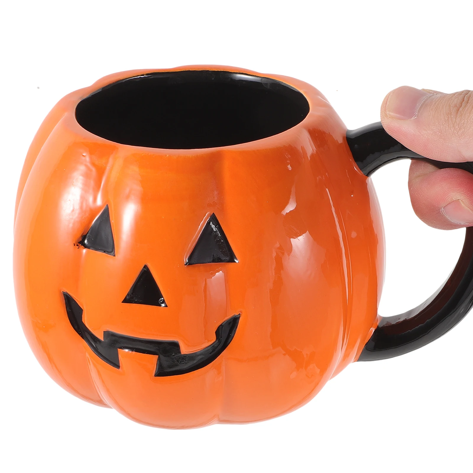 

1pc Ghost Festival Ceramic Coffee Cup Office Water Cup Milk Coffee Mug 500ML Halloween Witch Pumpkin Mug Pumpkin Ceramic Cup