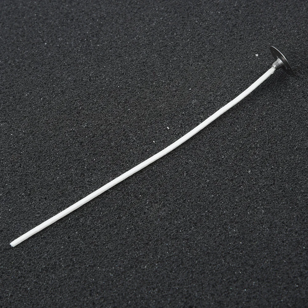 Fai da te per realizzare candele essenziali 30 nuclei in cotone per stoppini per candele con sostenitori, lunghezza 10 cm, per progetti creativi
