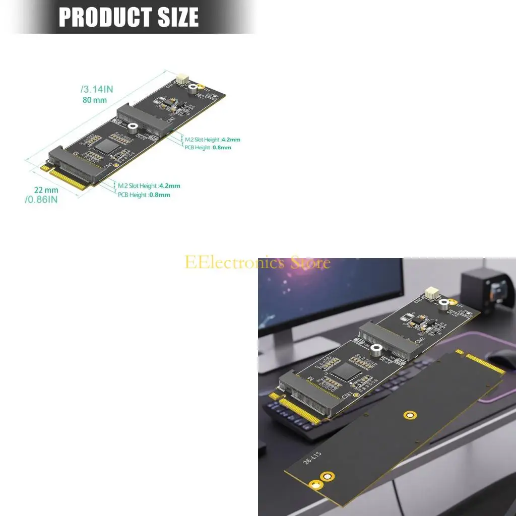 

B03C Multifunction M.2 To WiFi Bluetooth-Compatible Adapter Card Enhances Connection