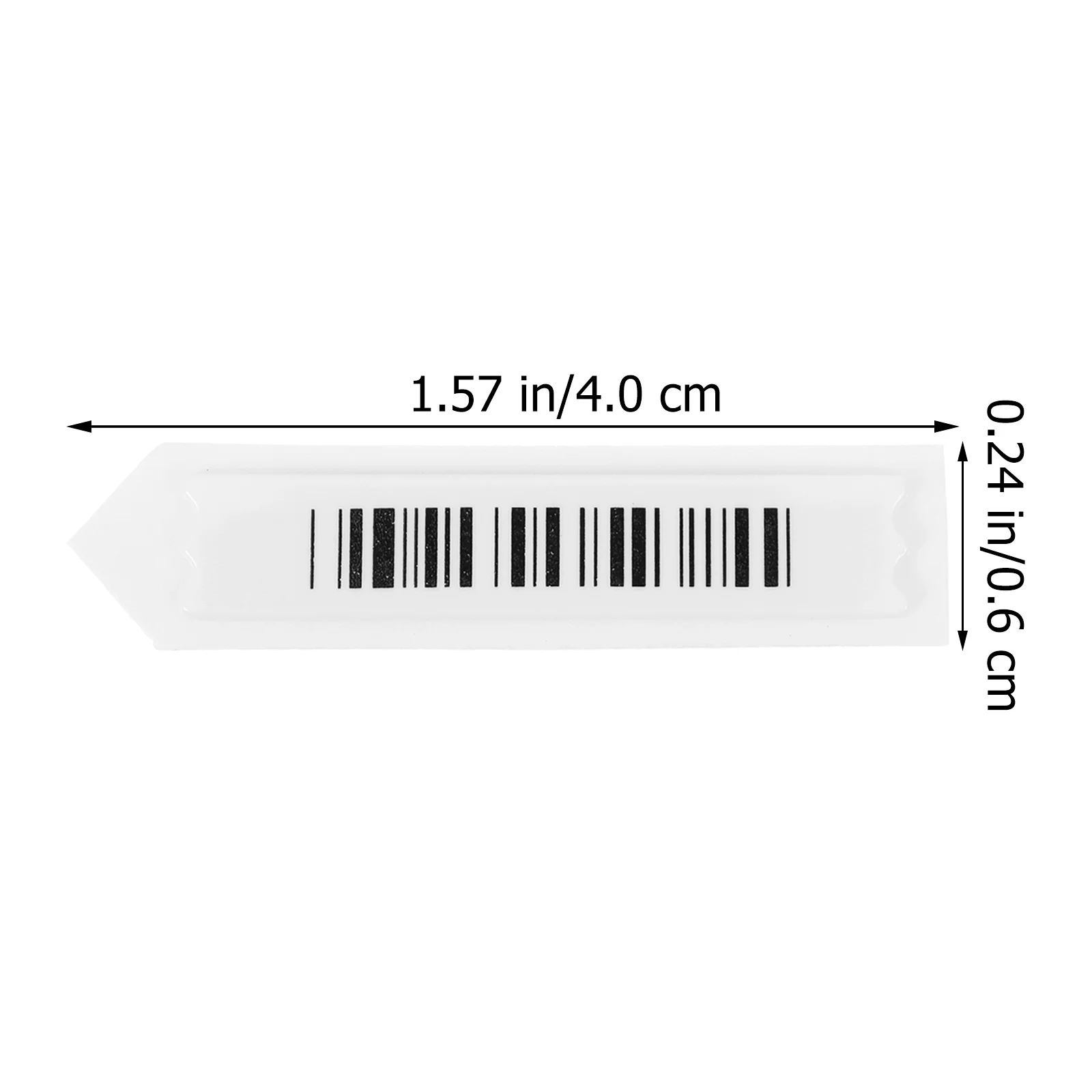 

100 Pcs Tamper Evident Stickers Tote Labels Cosmetics Acoustomagnetic Tag Removable Freezer Domestic