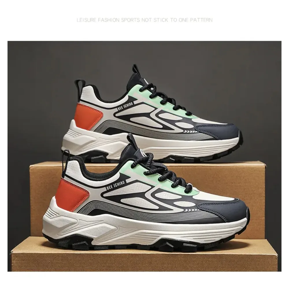 

Men's Large-Size Mesh Shoes for Autumn New Arrival - Breathable Hollow-Out Casual Sneakers Trendy Versatile Men's Athletic Shoes