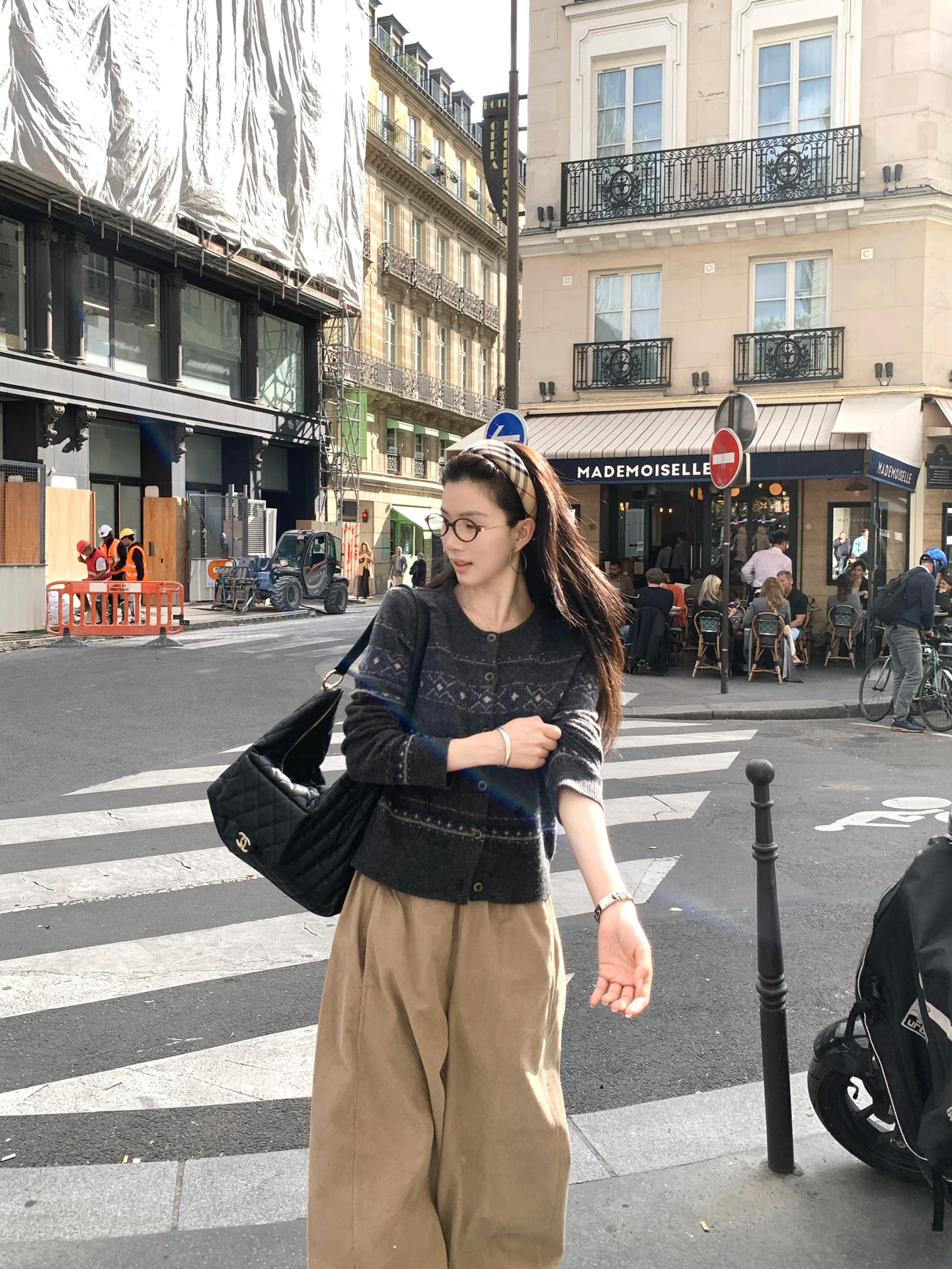 

Deep ey round Ne Knitted Wool Sweater By7 Fierland Vintage Japanese Sle Autumn Winter Warm Thi Long Sve Cardigan