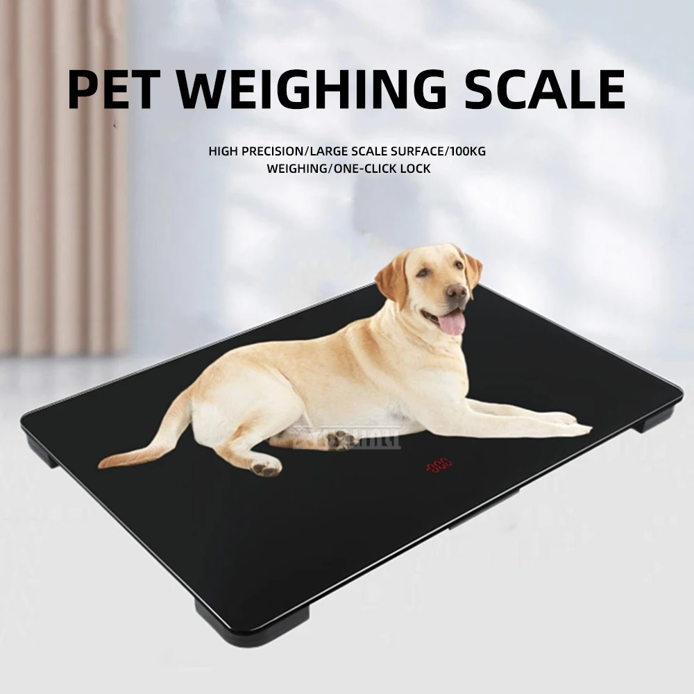 

Точные цифровые весы для домашних животных, очень большая весовая платформа для больших собак, кошек и мелких животных, весовой монитор для зоомагазина