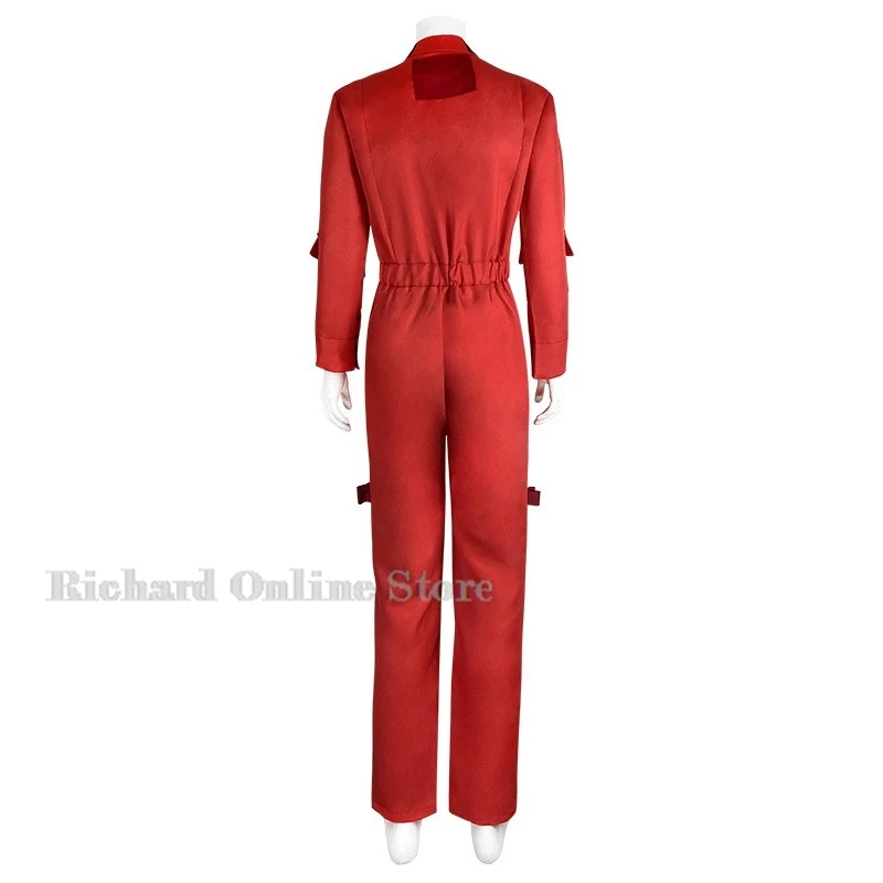 Carnival disfraz  Galaxy Star Peter Cosplay Superhero Red Jumpsuit Outfits Movie Comic Mens Costumes Halloween adulto mujer