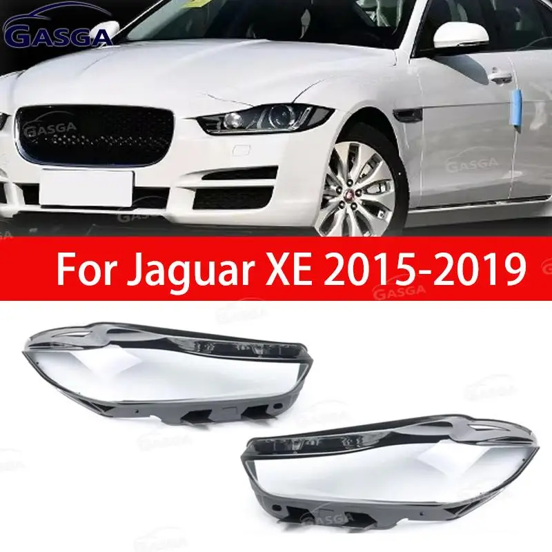 

Корпус фар L/R для Jaguar XE 2015 2016 2017 2018 2019, крышка объектива фар, прозрачный абажур, прозрачная крышка автомобильной фары