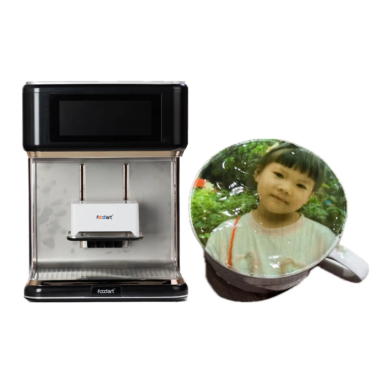 2026 New Arrival Food Grade Coffee Latte Art Printer Portable Coffee Printer Face Machine Price Coffee Printing X5 Food Printer