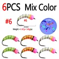 6pcs Mix Col Size 6