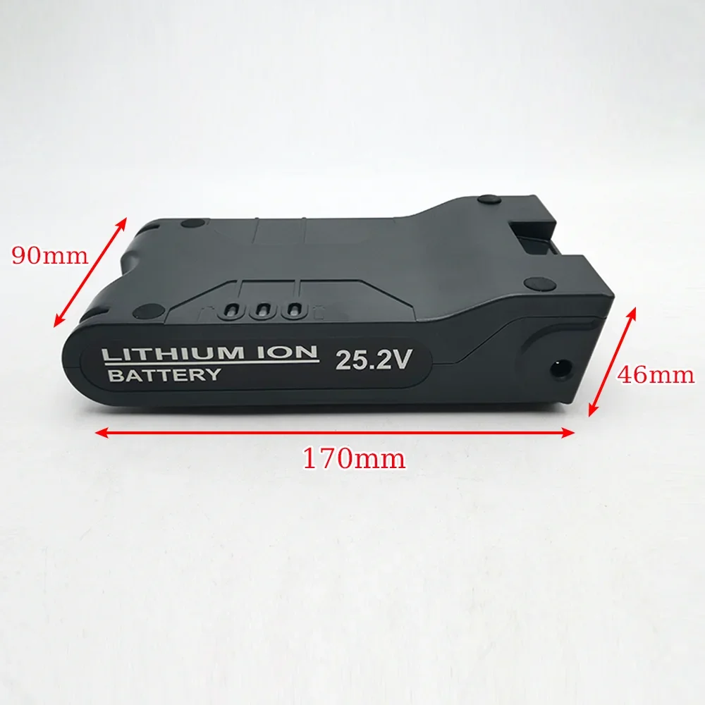 25.2V 6000mAh for Shark S1 S2 S3 S4 S6 S7 S9 IC205 200C 200W XBAT200 Vacuum Cleaner Lithium Battery