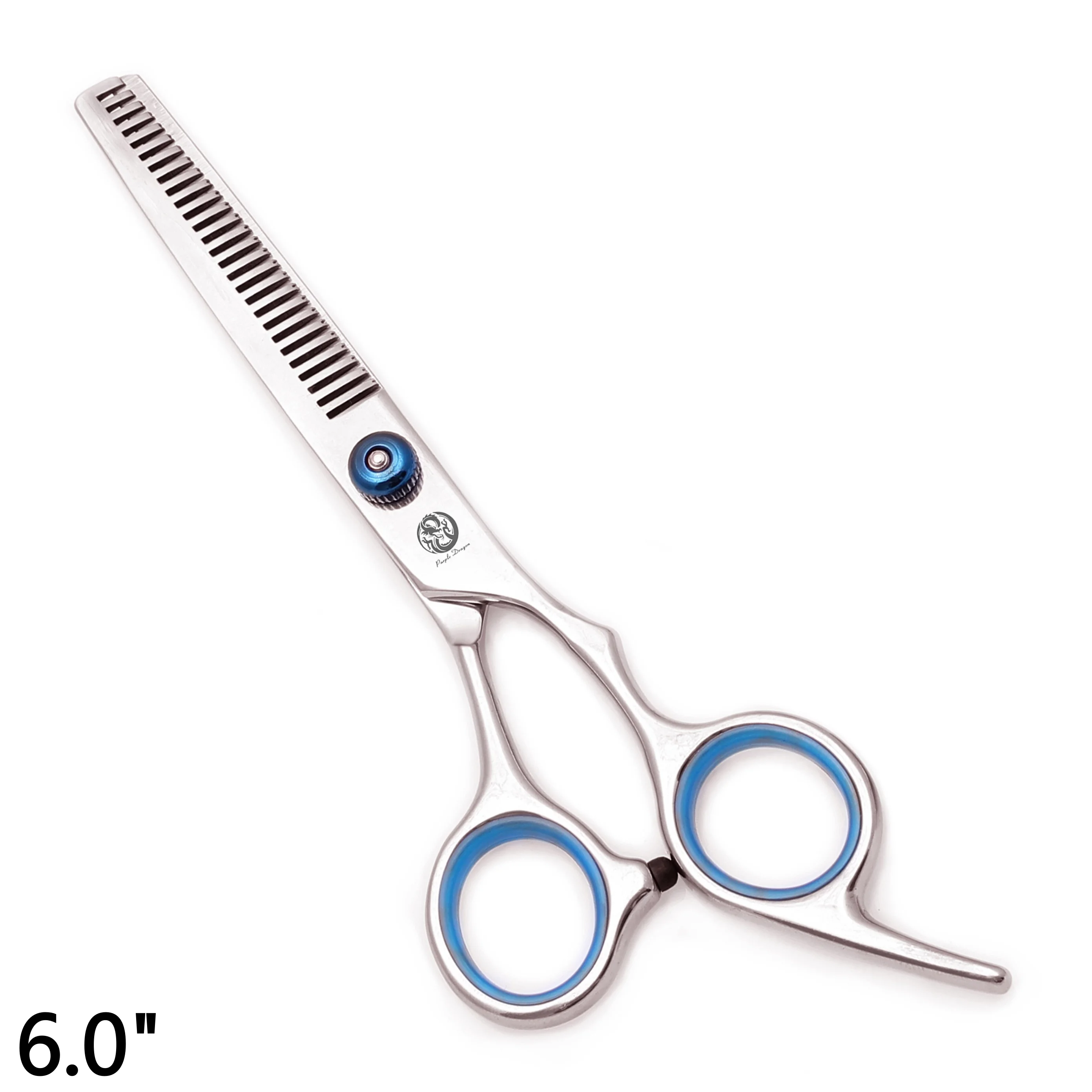 Friseurschere Purple Dragon 6 Zoll Haarschere Japan Edelstahl Haarschere für den Heimgebrauch Salon Effilierschere Z1001