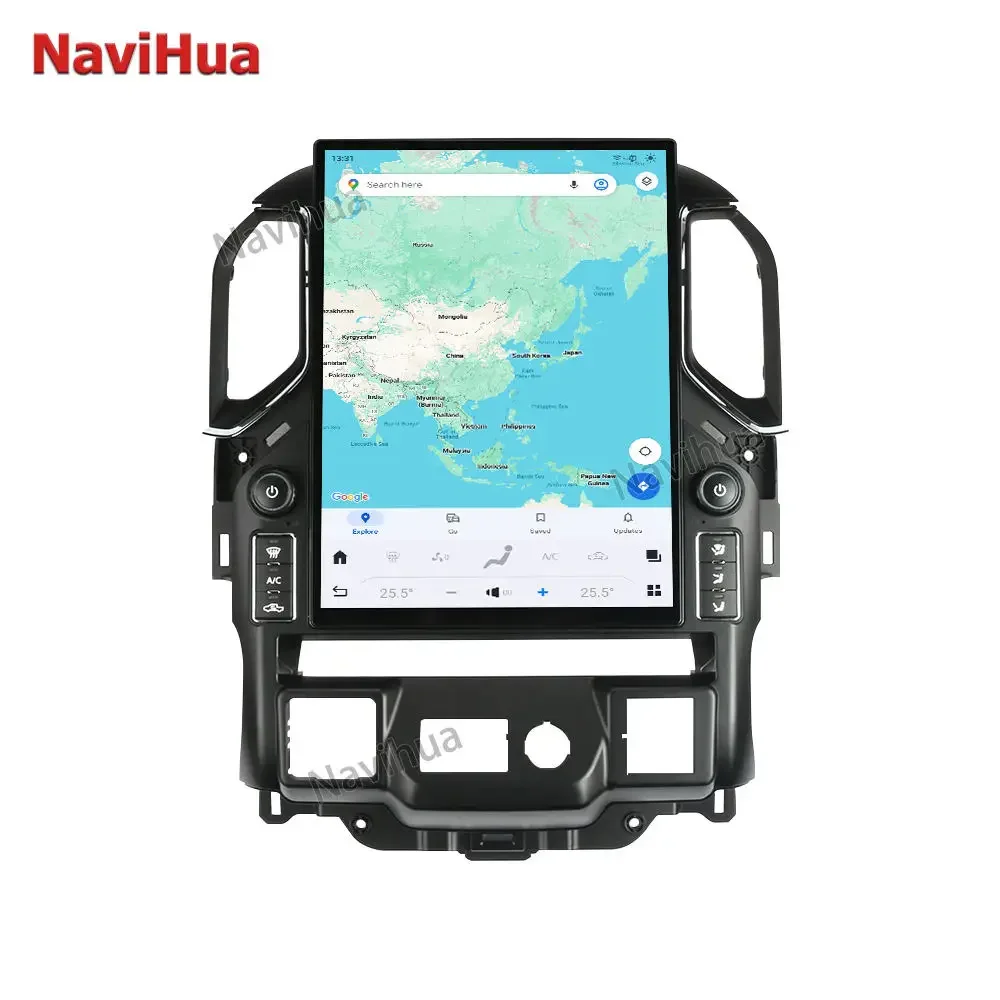 NaviHua New Upgrade Android 13 Qualcomm 2K Touch Screen Carplay Interior kit For Chevrolet Silverado GMC Sierra 2019 2021