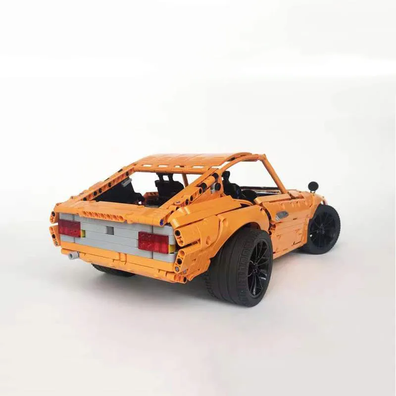 Nuovo 2076pcs Orange MOC-26511 240Z 1971 Classic Sports Car Model Building Blocks Boy Girl Christmas Birthday Gift