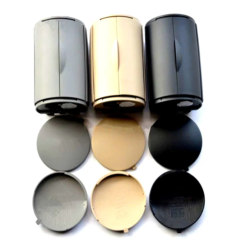 Schwarz grau beige ABS Kunststoff Aschenbecher hinten Asche Aufbewahrungsbox Seitenkappen für Bora Golf MK4 1J 0857962 H 1J0 857 962H 1J 0863359 E