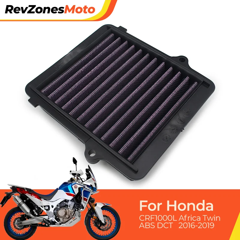 

Motorcycle High Flow Air Filter Air Cleaner for Honda CRF1000L CRF 1000 L Africa Twin ABS DCT 2016 2017 2018 2019