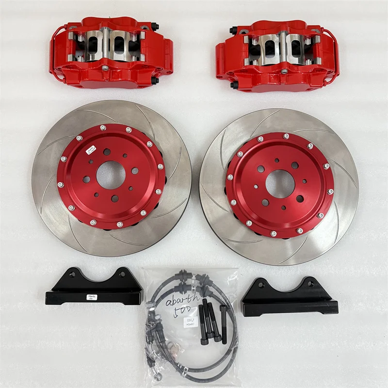 Factory Sale Brake Kit 4 Pot Brakes Caliper 5200 Disc Pads Line Car Brakes System