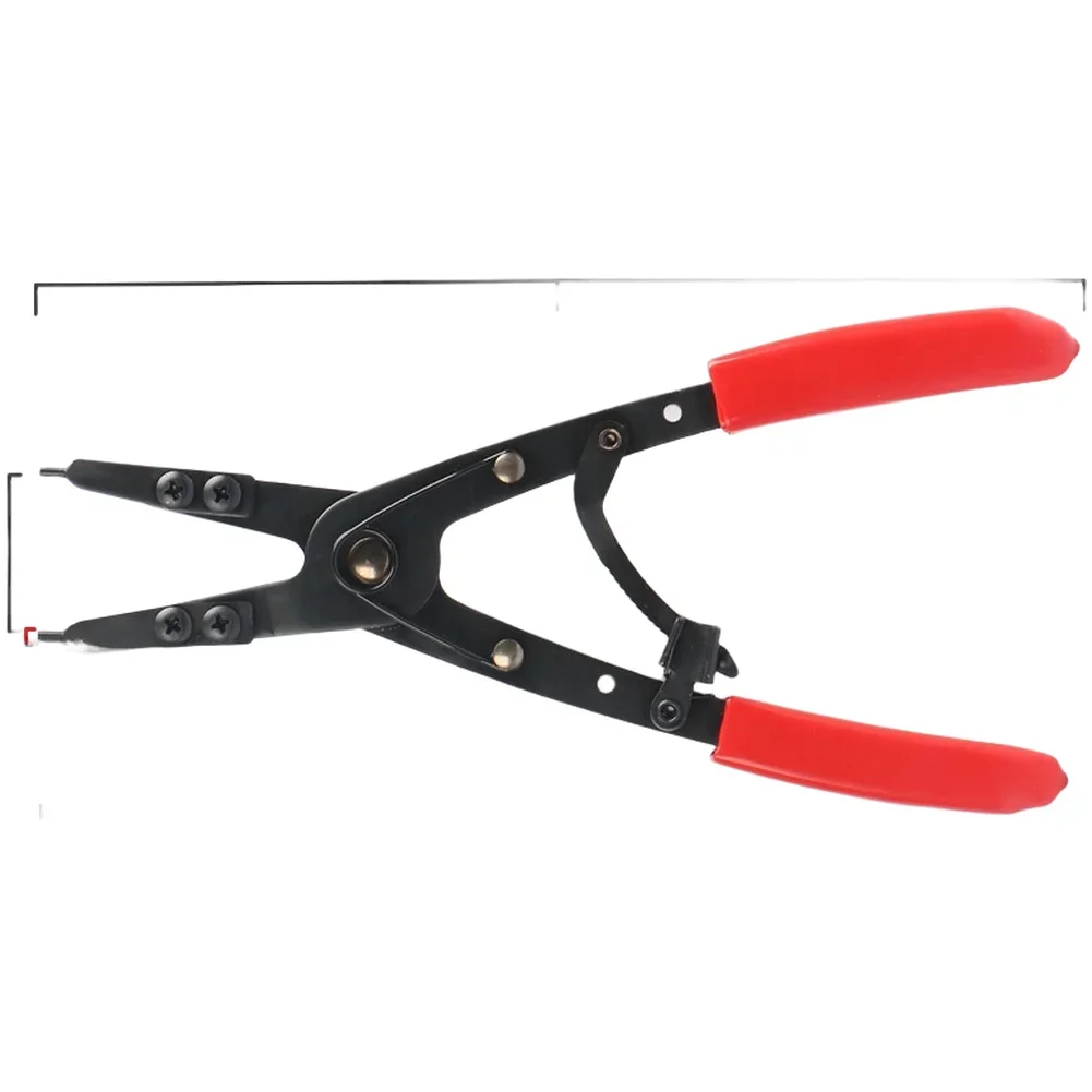 

Heavy duty 10 inch For internal snap ring pliers with interchangeable tips and ergonomic grip for mechanical and automotive use