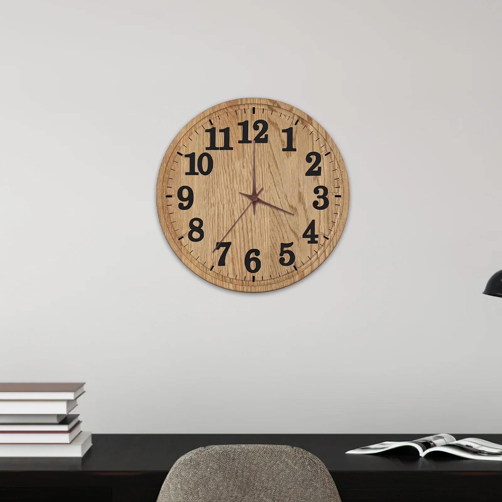 

1 Set Mechanism Replacement Operated Wall Clock Movement Kit Wooden Hands Numbers For Diy Crafts Decor Home Clock Parts