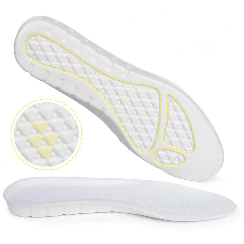 Memory Foam Insoles Man Women Sport Orthopedic Insoles for Shoes Pads Sole Deodorant Breathable Cushion Running Pad for Feet