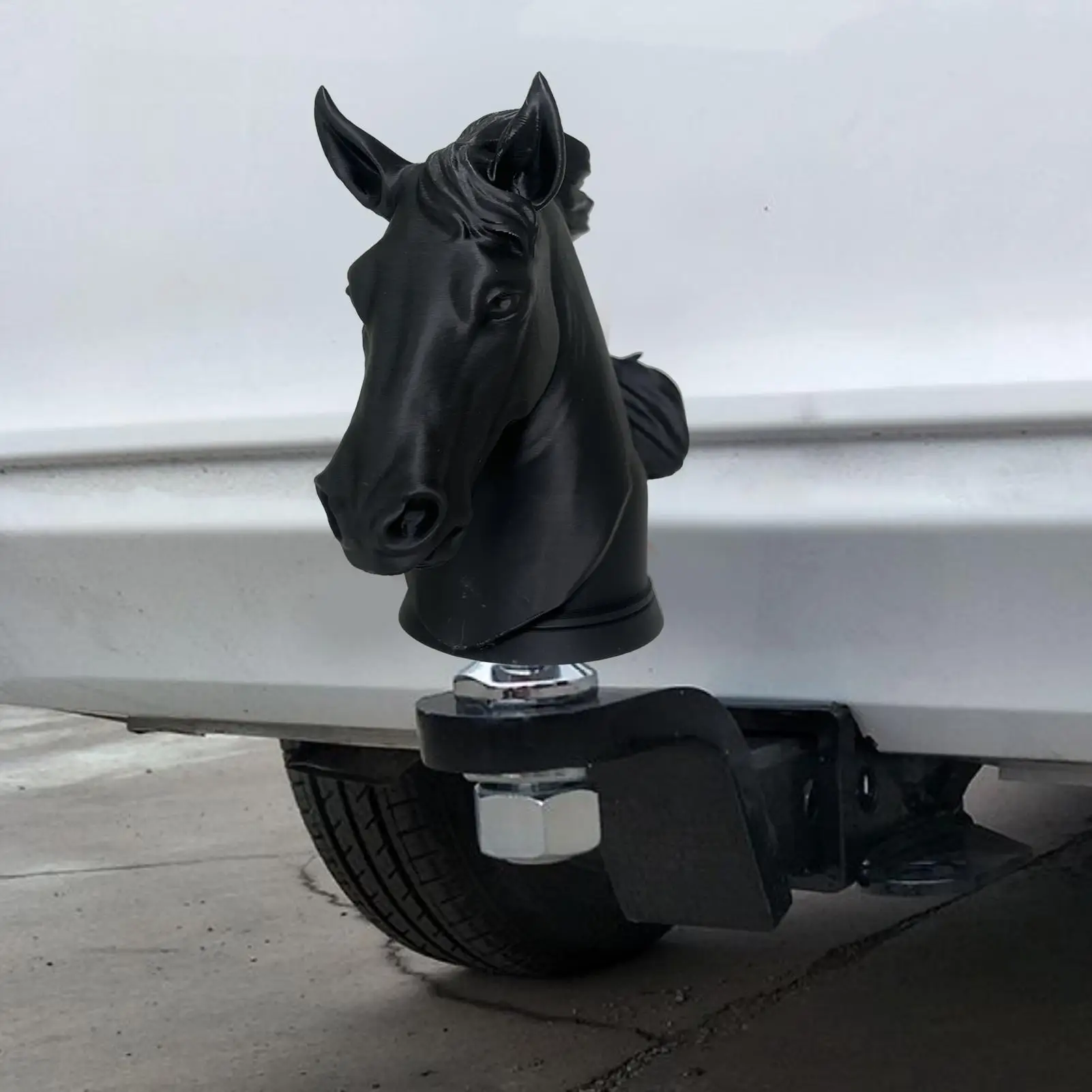 Trailer Ball Cover Animal Shape Dustproof Protector Towing Hitch Plug Cover For RV Trailer SUV Boat Truck Towing Driving Outdoor view 4