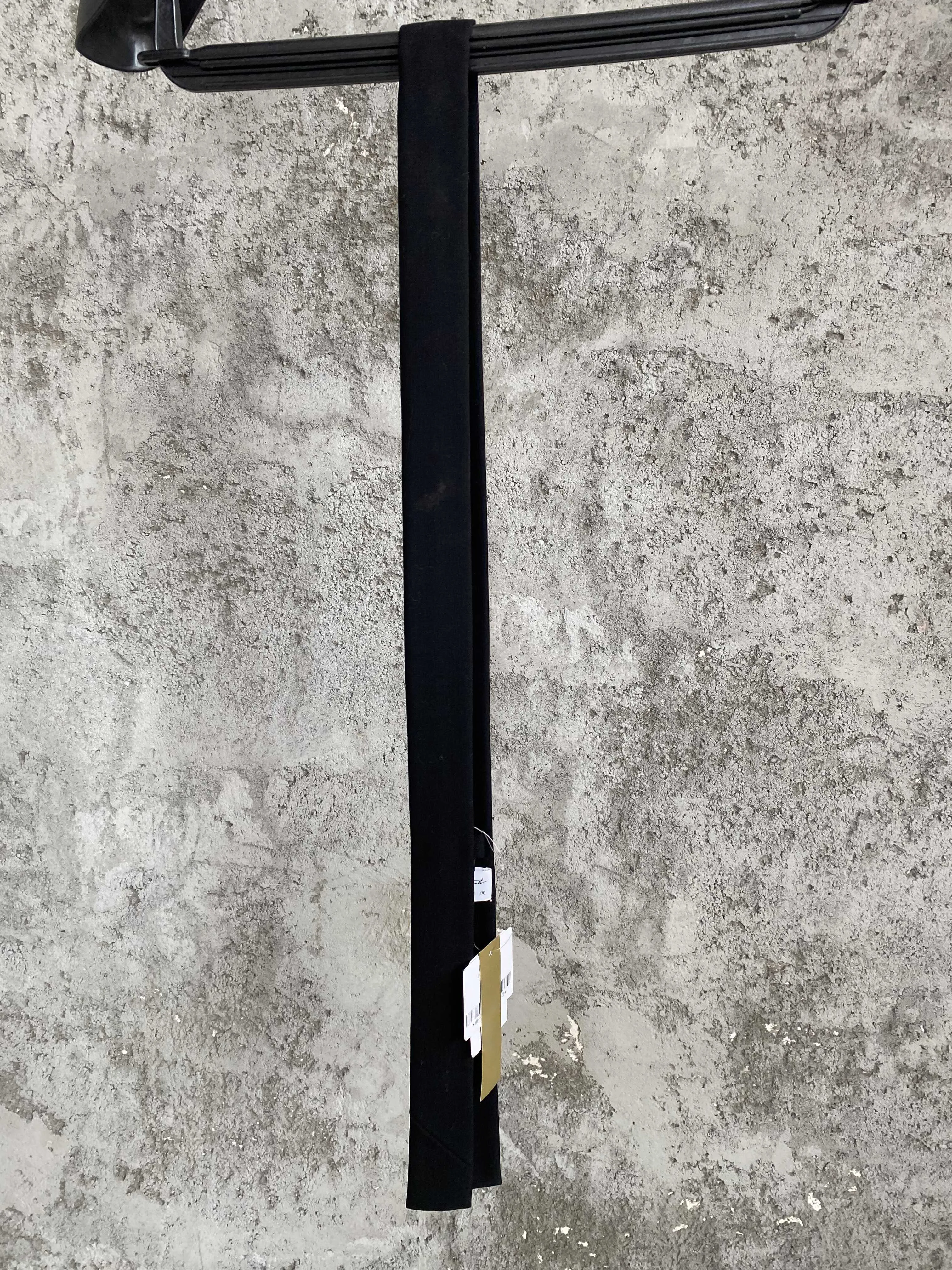 "Namo Amitabha Buddha wool embroidered tie for men and women, a niche Buddhist style, artistic and dark style.