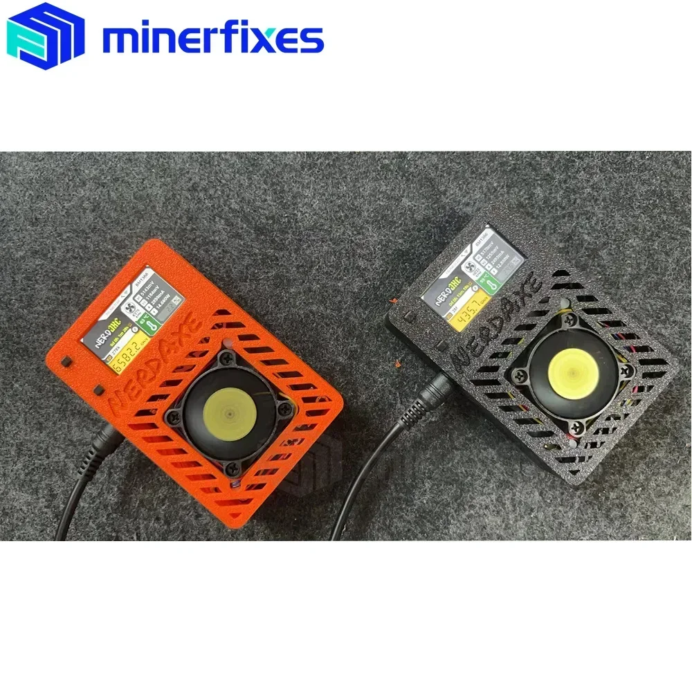 NerdAxe Bitaxe Ultra BM1366 Asic 칩 500Gh/s 비트코인 채굴기 솔로 로터리 채굴기 가정용 행운의 채굴기 btc 암호화폐 채굴기